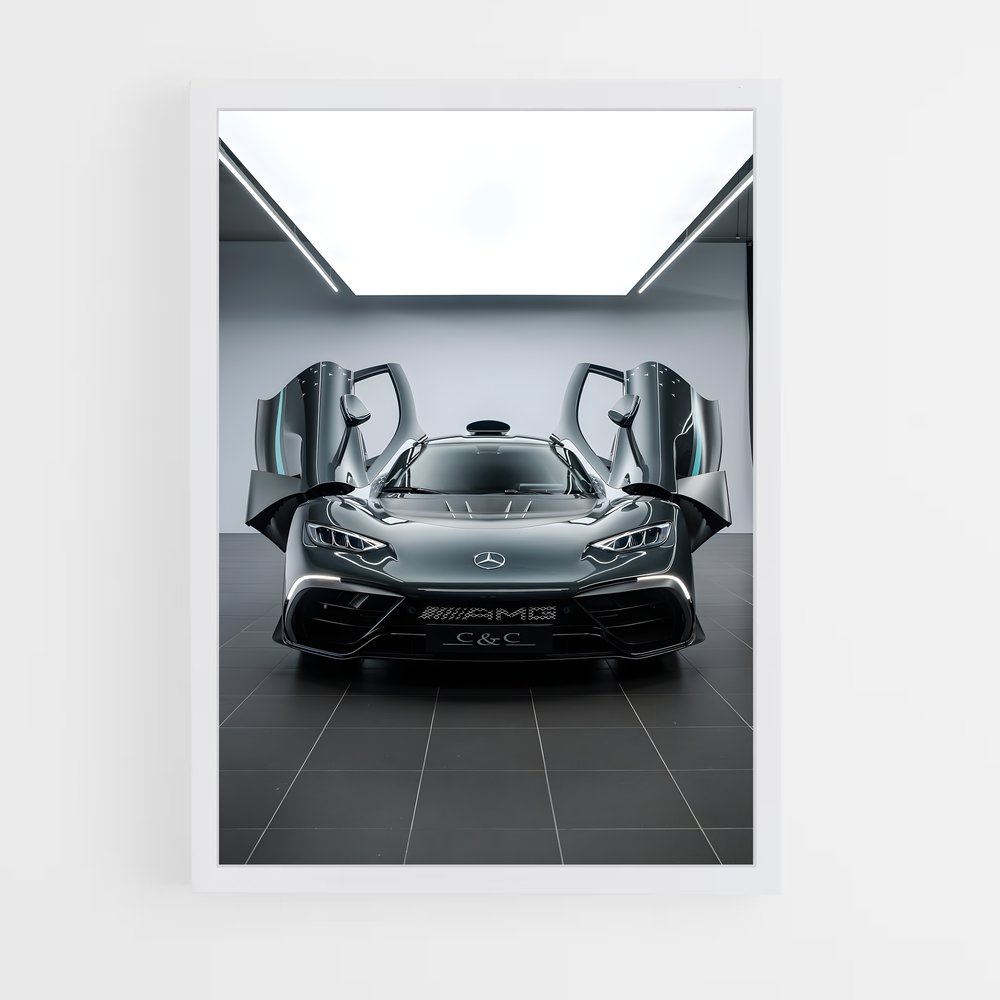 Poster Amg Project One Éclatant. – affiche Mercedes (vue 3)